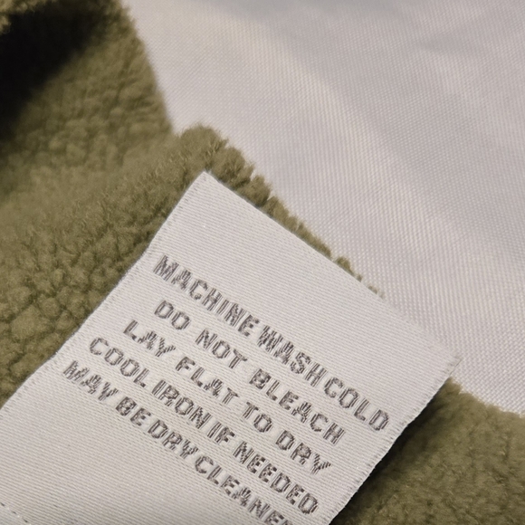 Soft Surroundings Luxe Fleece Pullover Quarter Button Sweater Womens XL‎ Fleece - Picture 5 of 6